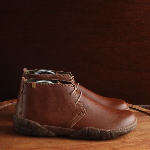 El Naturalista Boots Mens SZ EU 41 US 8.5 Brown Turtle Vegan Chukka Casual Ankle main image 16